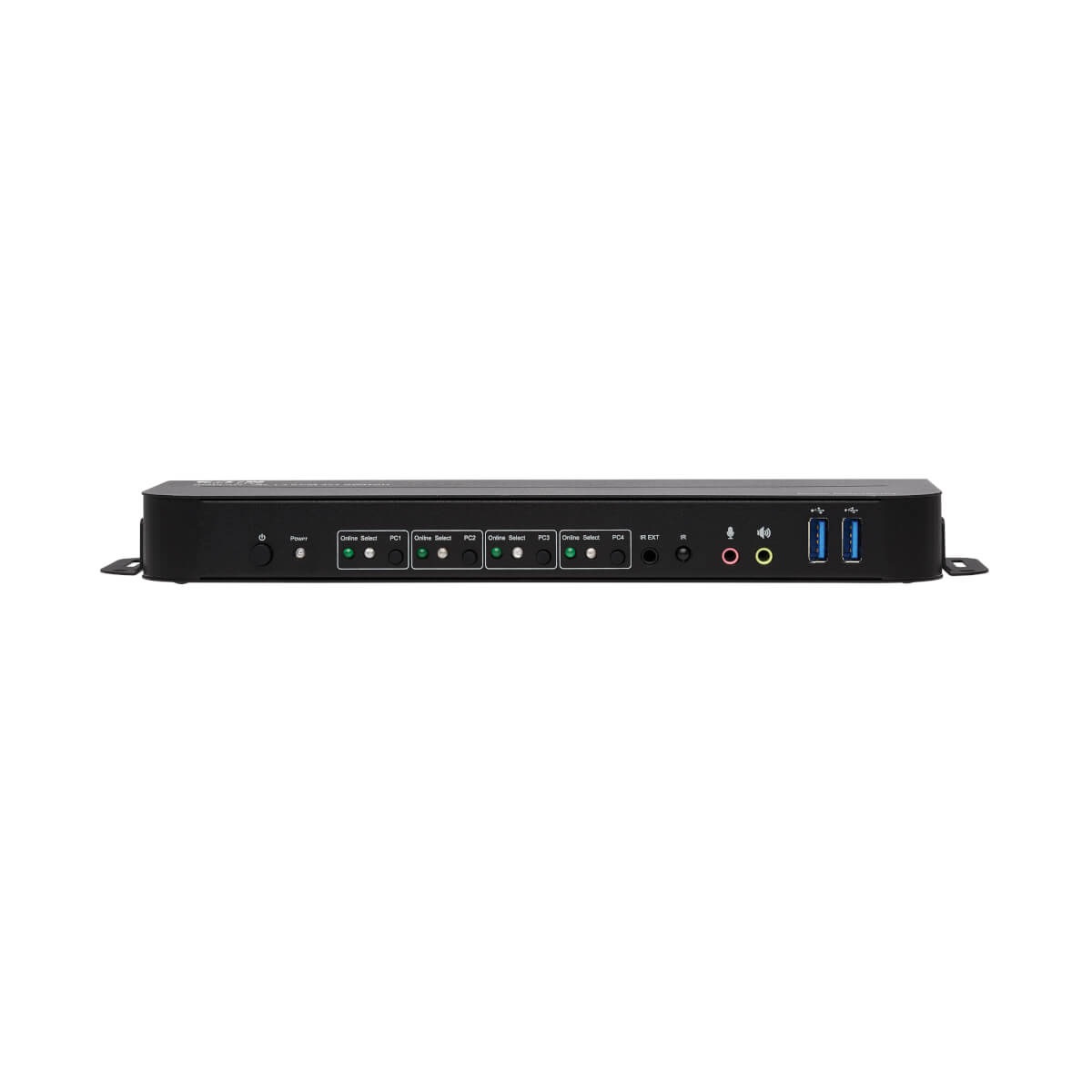Tripp Lite B005-DPUA4 Switch KVM 4K Nero con Tastiera Tedesca