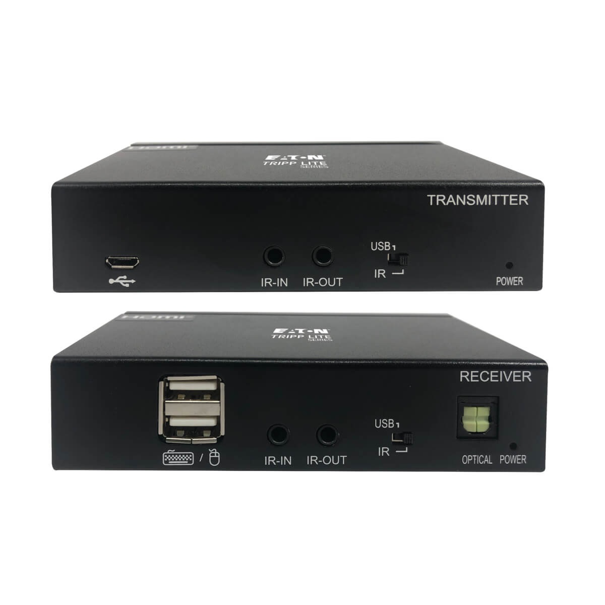 Tripp Lite B127A-1A1-BDBH Moltiplicatore AV Trasmettitore e Ricevitore Nero