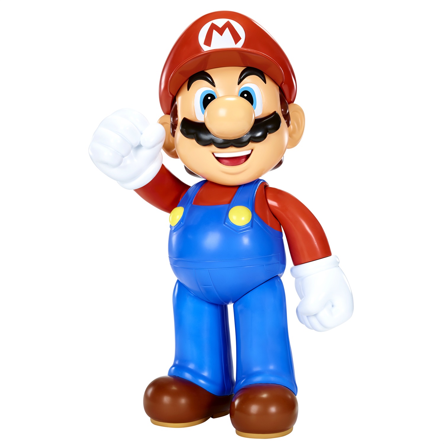 JAKKS Pacific Super Mario Action Figure Gigante 50 cm con 11 Punti di Articolazione