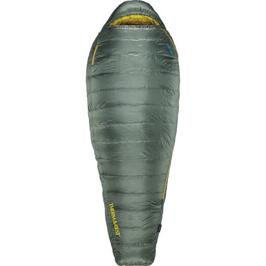 Therm-a-Rest Questar Sacco a Pelo in Piuma d'Oca Cerata Idrofobica -6°C, One Size, Colore Balsam