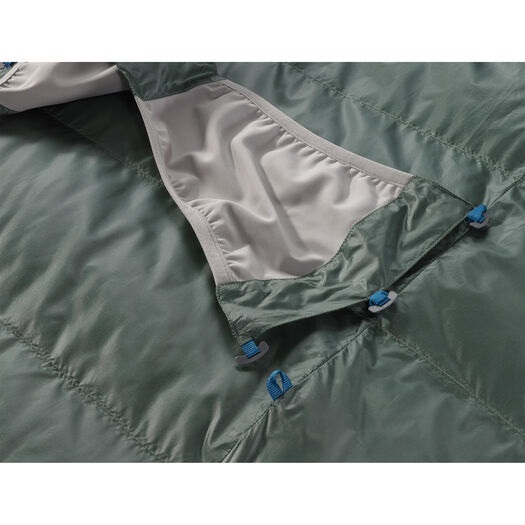 Therm-a-Rest Questar Sacco a Pelo in Piuma d'Oca Cerata Idrofobica -6°C, One Size, Colore Balsam