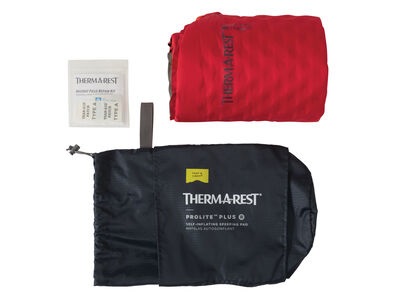 Therm-a-Rest ProLite Plus - Materassino autogonfiante Rosso 50,8 x 182,8 cm, Spessore 3,8 cm, Valore R 3,2