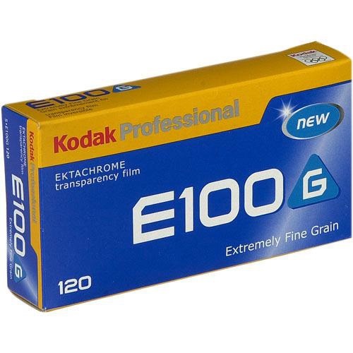 Kodak Ektachrome E100 120 Pellicola a Colori - Grana Fine, Resa Cromatica Vibrante, 5 Pezzi