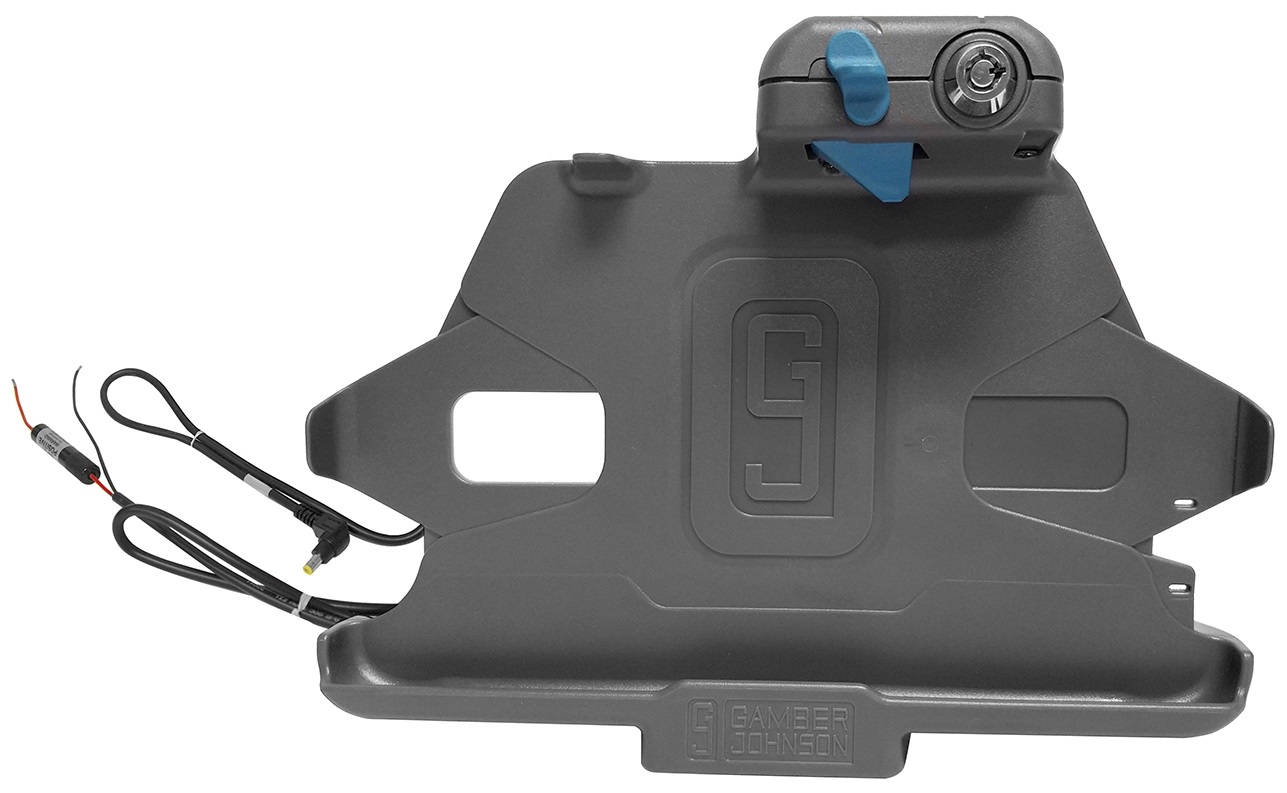 Gamber-Johnson 7160-1029-00 Supporto Attivo per Tablet/UMPC - Uso Auto, Colore Nero e Grigio