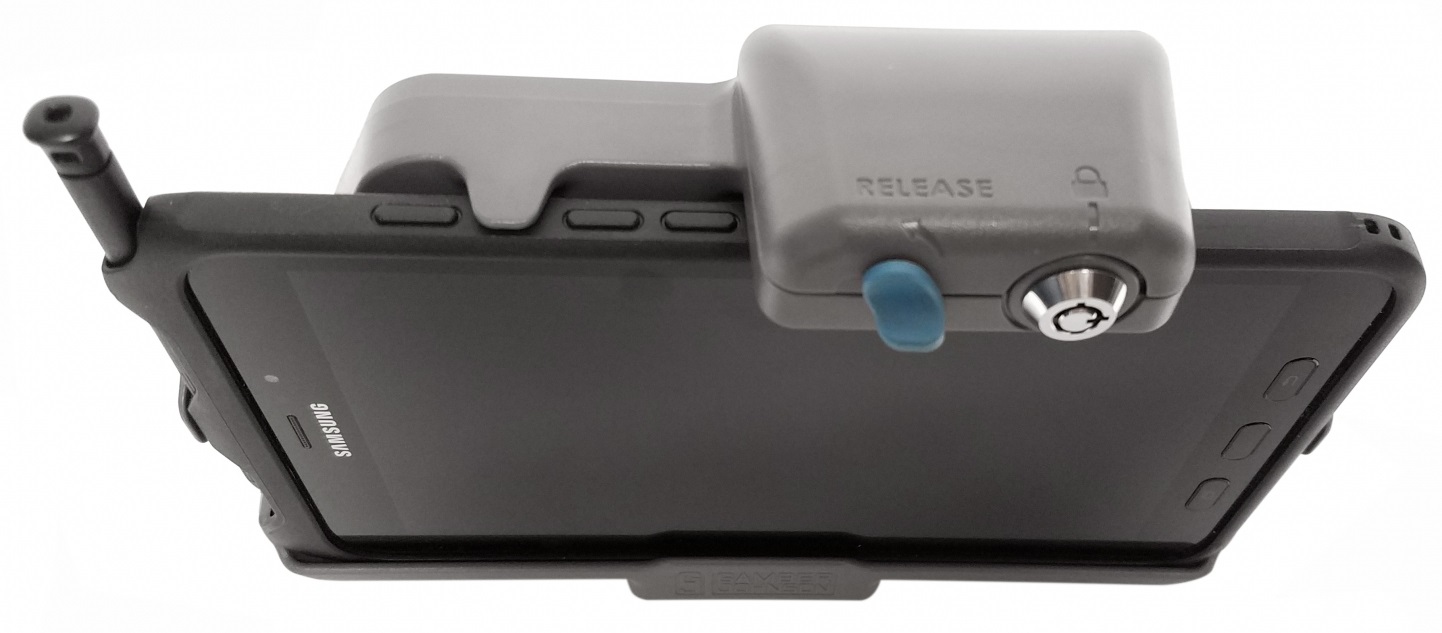 Gamber-Johnson 7160-1029-00 Supporto Attivo per Tablet/UMPC - Uso Auto, Colore Nero e Grigio