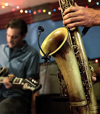 Shure PGA98H Microfono a Condensatore Cardioide per Strumenti a Fiato con Collo d'Oca Flessibile e Cavo XLR