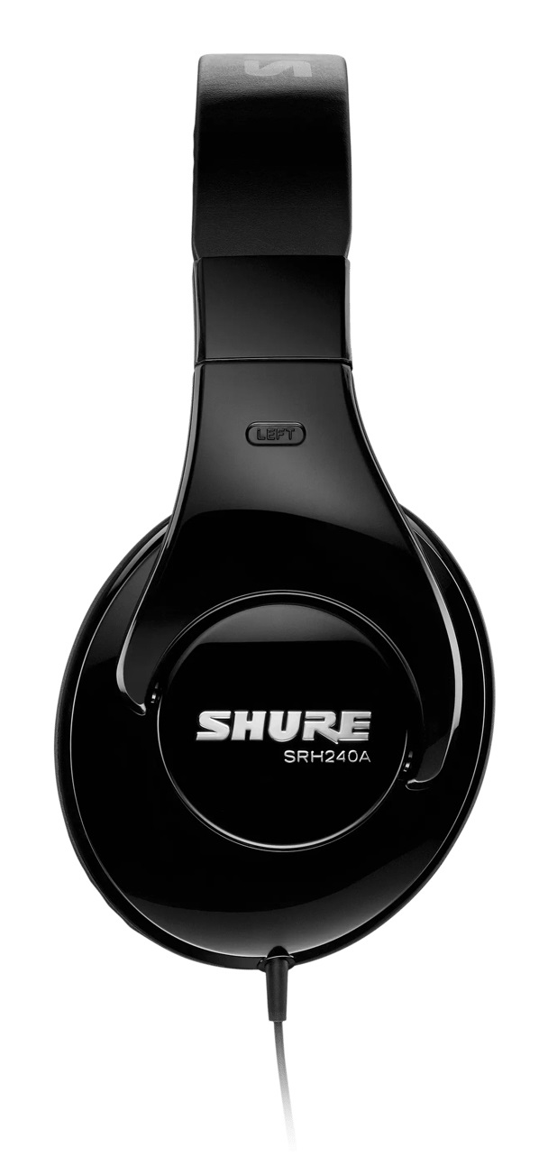 Shure SRH240A Cuffie Cablato Circumaurale Chiuso per Musica - Nero
