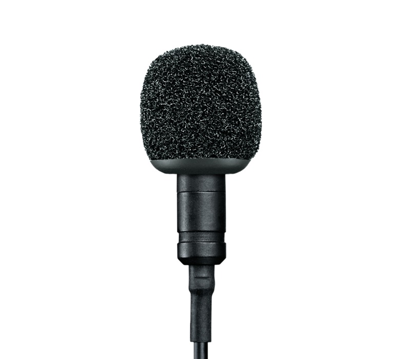 Shure MVL Microfono Lavalier Omnidirezionale Condensatore per Smartphone e Tablet con Connettore TRRS da 3.5mm