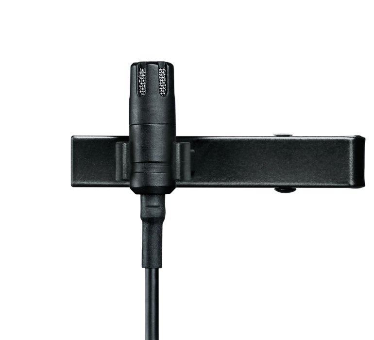 Shure MVL Microfono Lavalier Omnidirezionale Condensatore per Smartphone e Tablet con Connettore TRRS da 3.5mm
