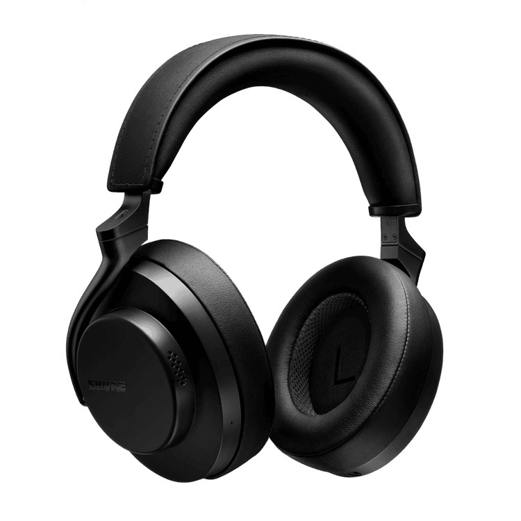 Shure AONIC 50 GEN 2 Cuffie Over-Ear Wireless Bluetooth 5.0 con Cancellazione Ibrida del Rumore, Audio Alta Risoluzione, Controlli Intuitivi e Supporto App, Nero