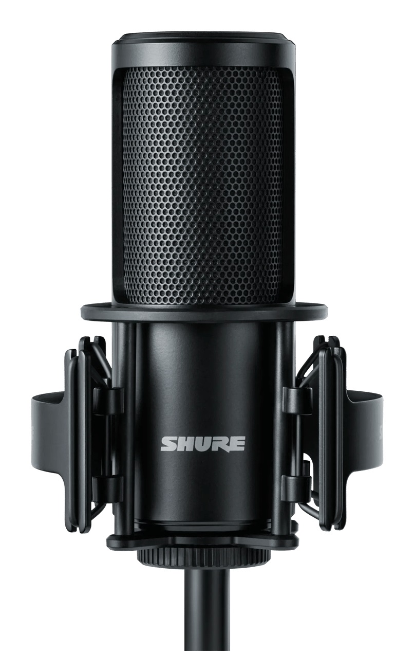Shure SM4-K-KIT Microfono a Condensatore per Studio e Home Recording con Accessori Inclusi