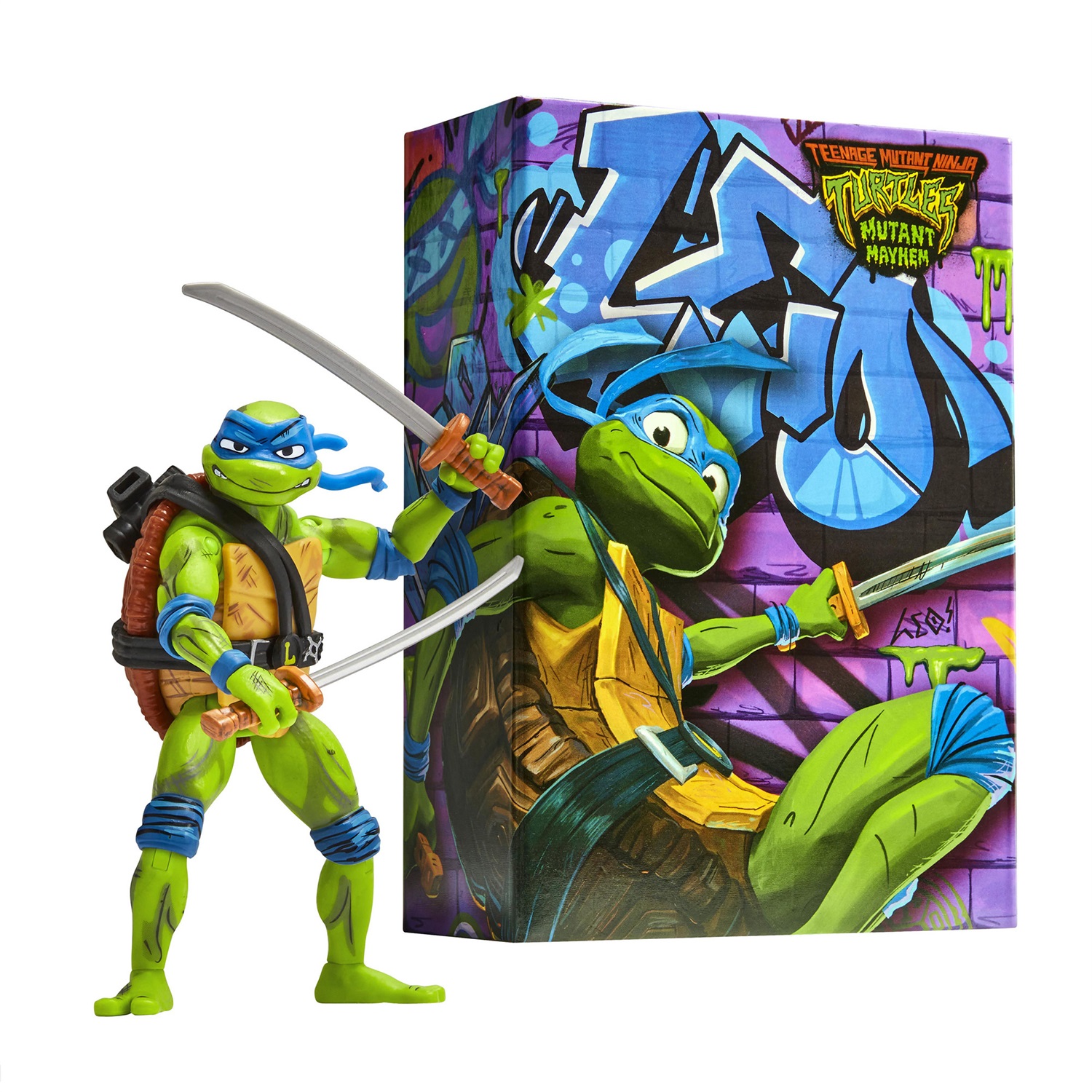 Teenage Mutant Ninja Turtles Figura Comic Con - Leonardo, Leader Blu delle Tartarughe