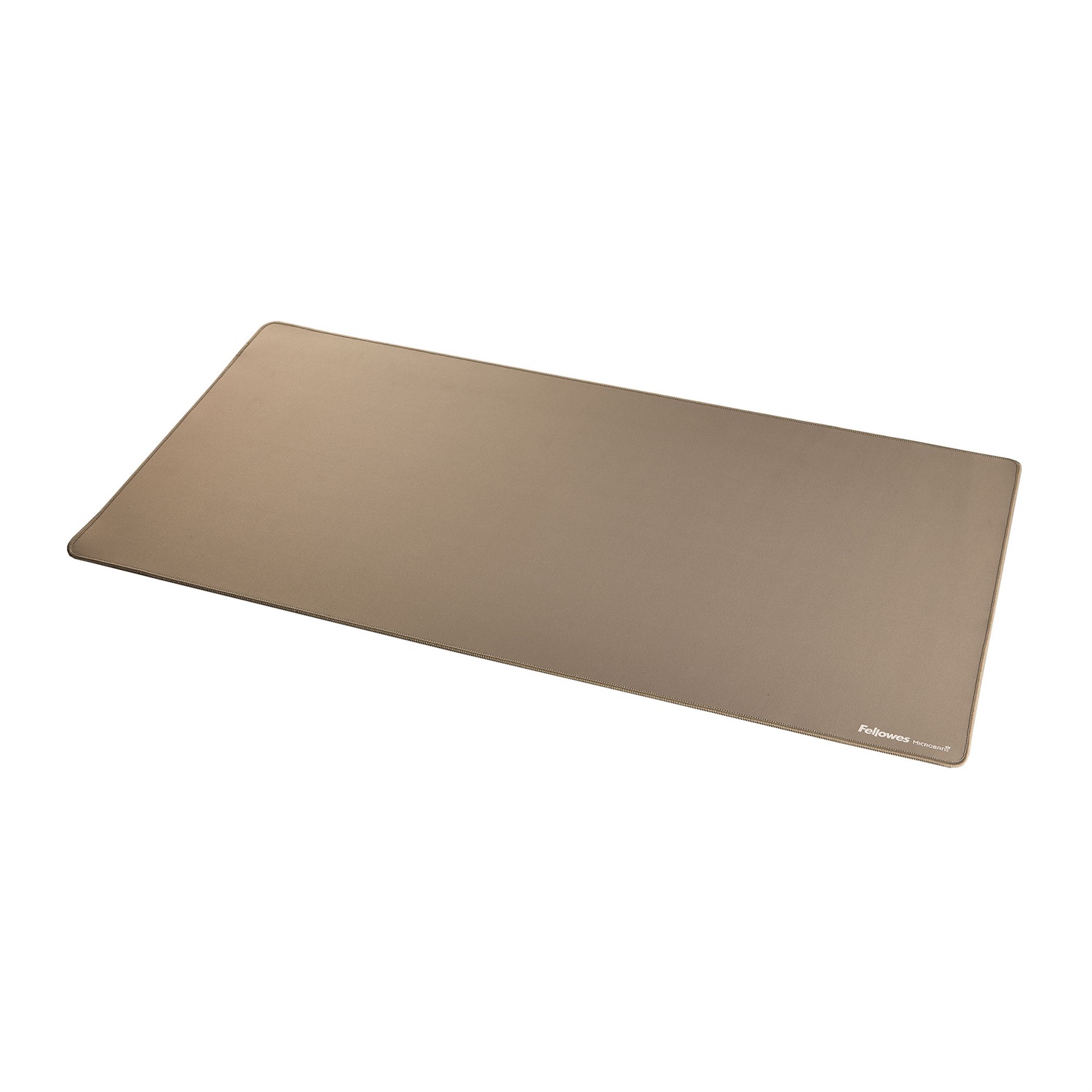 Fellowes Breyta Tappetino da scrivania grande 40x80cm Sabbia - Base antiscivolo, bordi cuciti, protezione Microban
