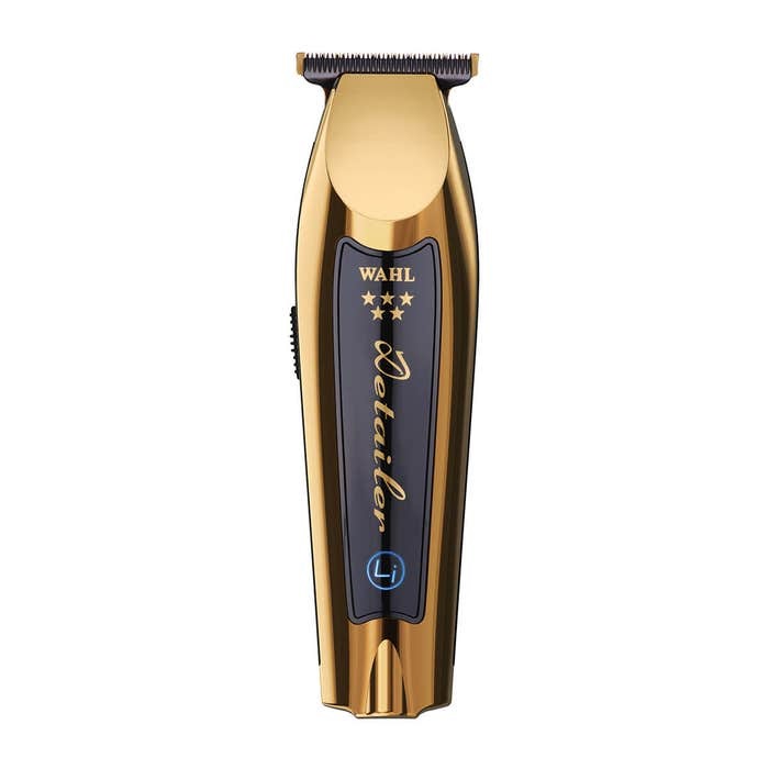 Wahl Detailer Li Gold - Trimmer Professionale Senza Filo con Lama a T Extra-Larga per Rifinitura e Dettagli, Batteria agli Ioni di Litio con Carica Rapida