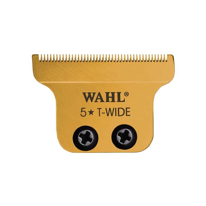 Wahl Detailer Li Gold - Trimmer Professionale Senza Filo con Lama a T Extra-Larga per Rifinitura e Dettagli, Batteria agli Ioni di Litio con Carica Rapida