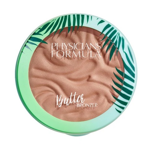 Physicians Formula Murumuru Butter Bronzer 11 g - Terra Abbronzante Viso Illuminante con Burro di Murumuru, Tonalità Deep Bronzer, Specchio e Applicatore Inclusi