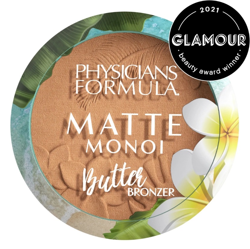 Physicians Formula Matte Monoi Butter Bronzer - Bronzer Opaco Waterproof 9 g con Burri di Monoi e Murumuru
