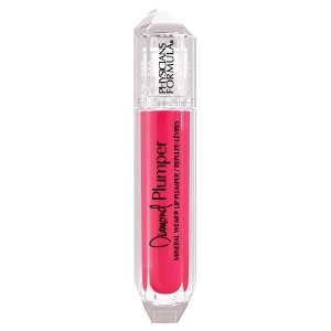 Physicians Formula Mineral Wear Diamond Lip Plumper - Lucidalabbra Volumizzante e Idratante con Polvere di Diamanti, 5 ml, Tonalità Pink Radiant Cut