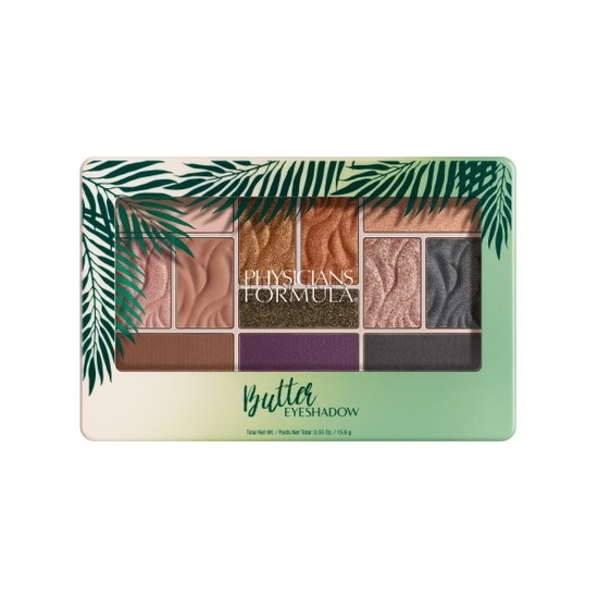 Physicians Formula Palette di Ombretti Tropical Days - 12 Tonalità Morbide e Cremose con Burro di Murumuru, Cupuaçu e Tucuma