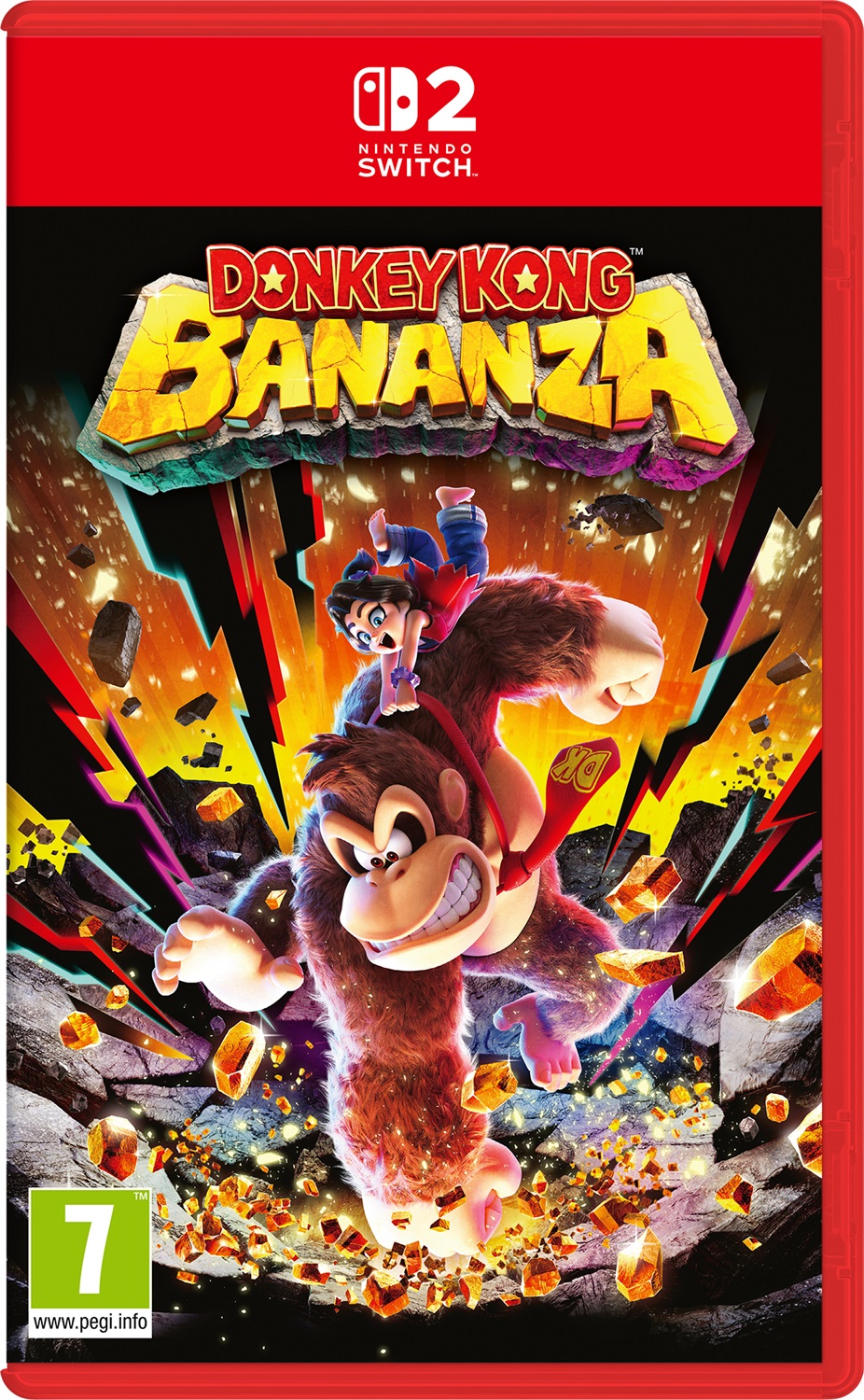 Nintendo Donkey Kong Bananza - Edizione Italiana per Nintendo Switch 2 - Gioco d'azione platform 3D con nuove avventure e design