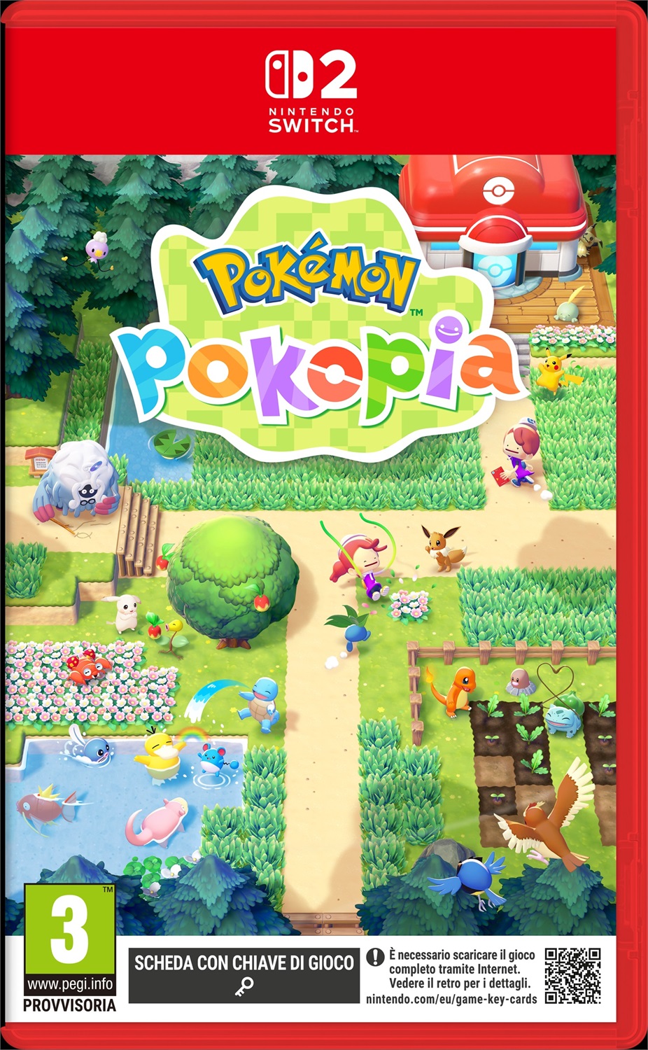 Nintendo Pokémon Pokopia - Edizione Italiana per Nintendo Switch 2 - Crea habitat e collabora con i Pokémon