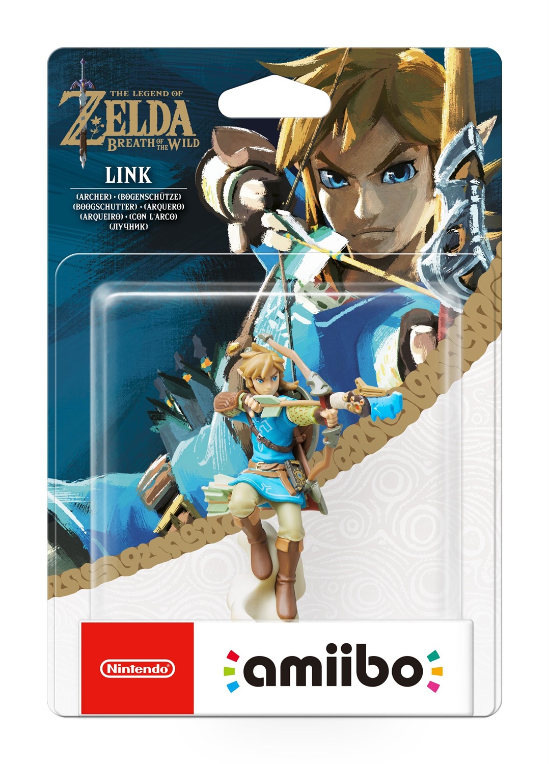 Nintendo Amiibo The Legend of Zelda: Breath of the Wild - Link con l'Arco