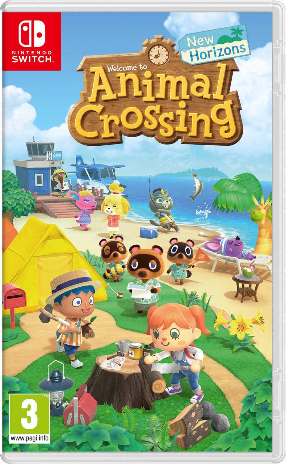 Nintendo Animal Crossing: New Horizons - Videogioco per Nintendo Switch - Edizione Italiana - Scheda Fisica - Avventura