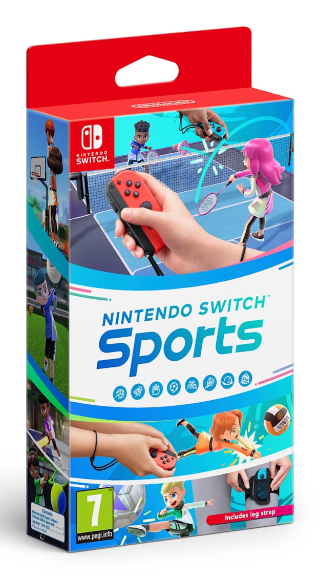 Nintendo Switch Sports - Videogioco per Nintendo Switch, Multiplayer, E10 , Supporto Fisico, Competi in 6 Sport
