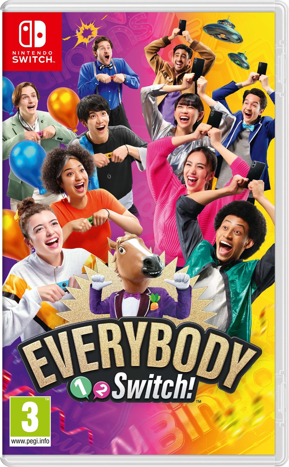 Nintendo Everybody 1-2-Switch! Videogioco Standard Multilingua per Nintendo Switch - Edizione: Standard, Classificazione ESRB: E, Classificazione PEGI: 3