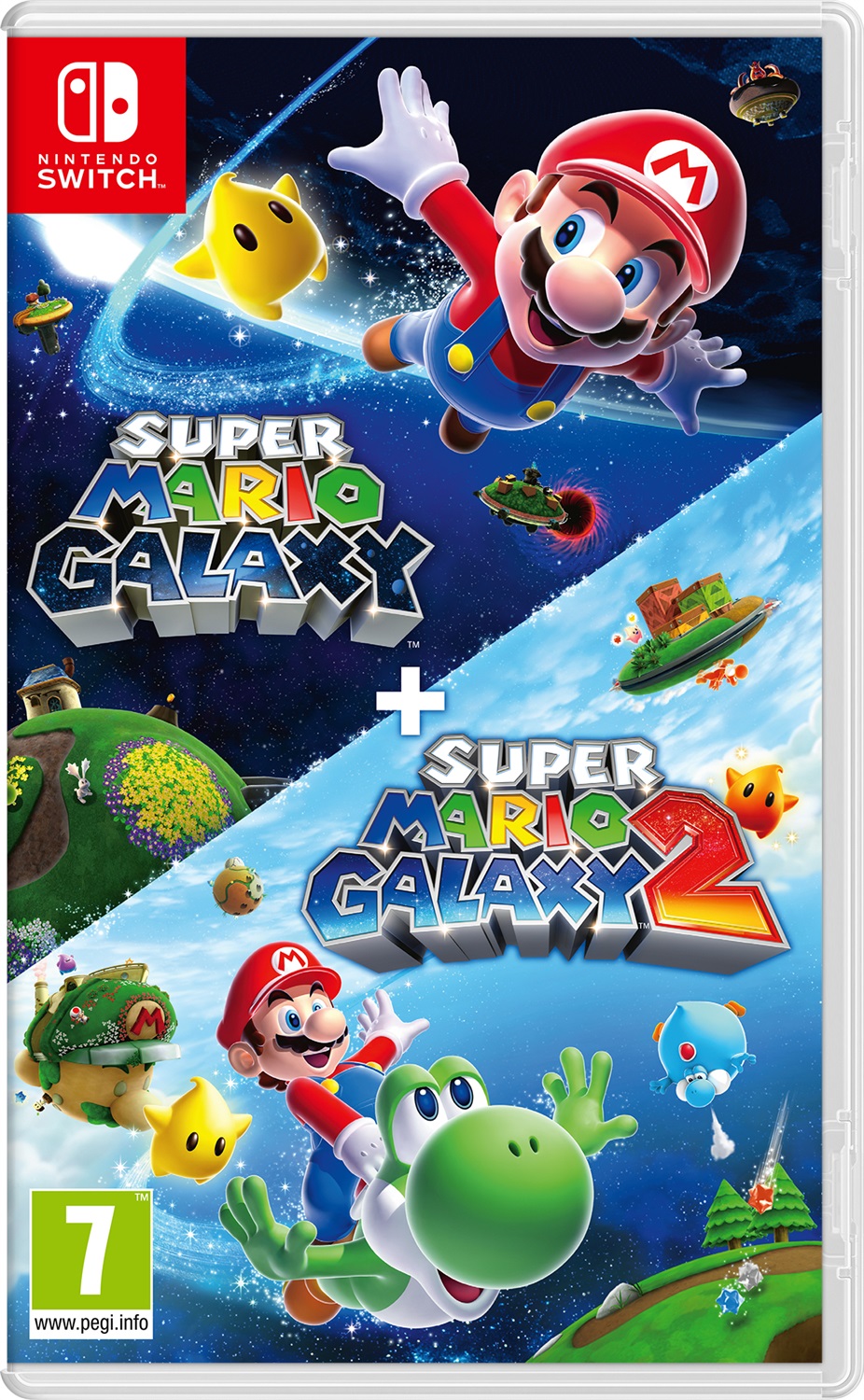 Nintendo Super Mario Galaxy Super Mario Galaxy 2 - Edizione Italiana per Nintendo Switch con grafica 4K e modalità multiplayer