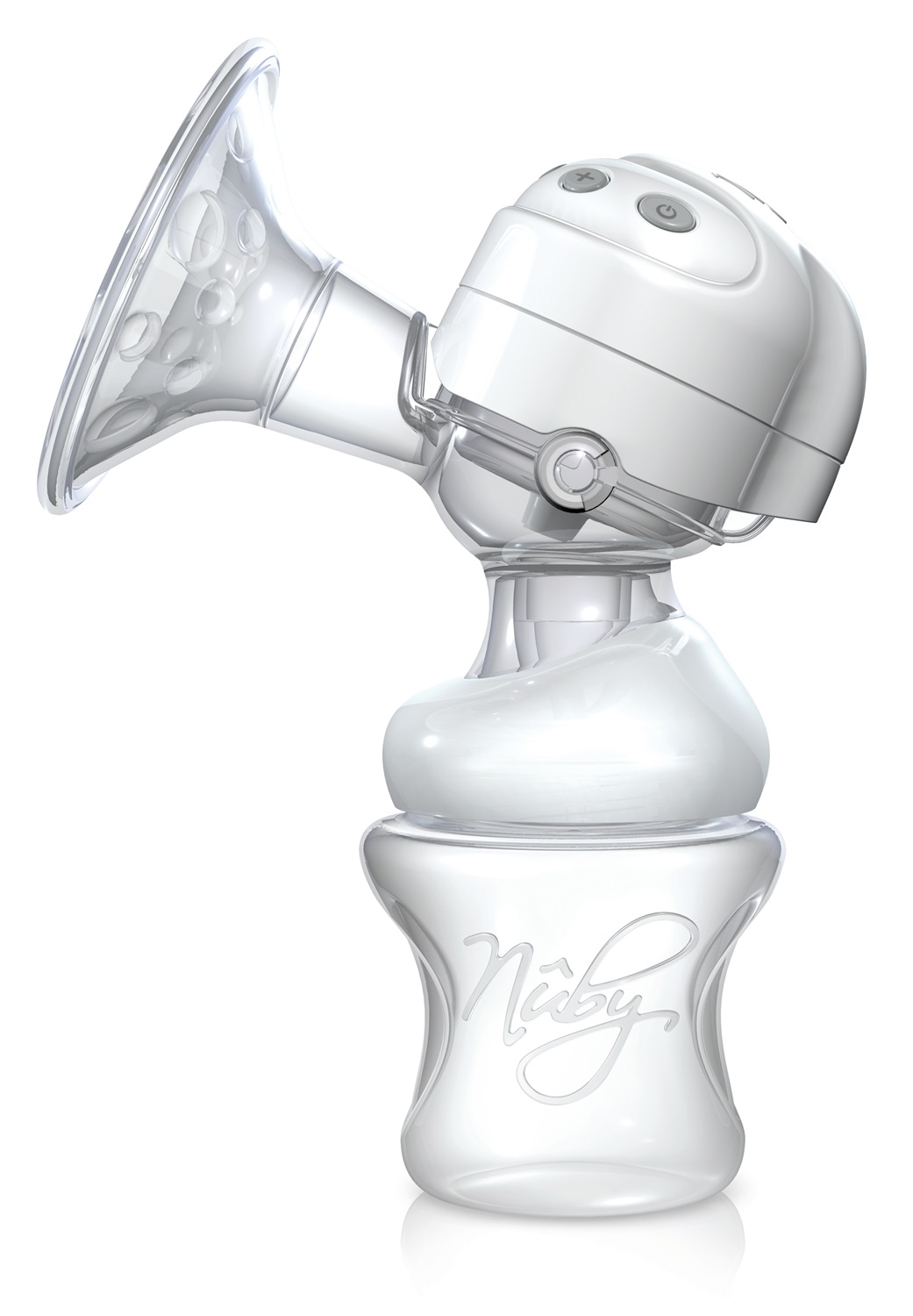 Nuby NT67705 Natural Touch Adattatore Elettronico per Tiralatte Manuale con Programmazione Personalizzabile