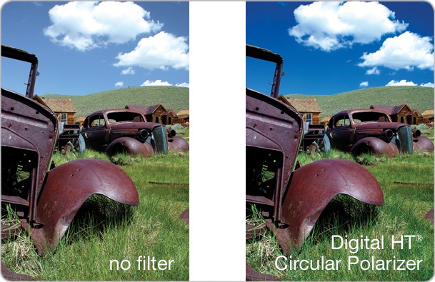 Tiffen Filtro Digital HT Polarizzatore Circolare 67 mm - Elimina Riflessi, Migliora Colori e Intensifica il Blu