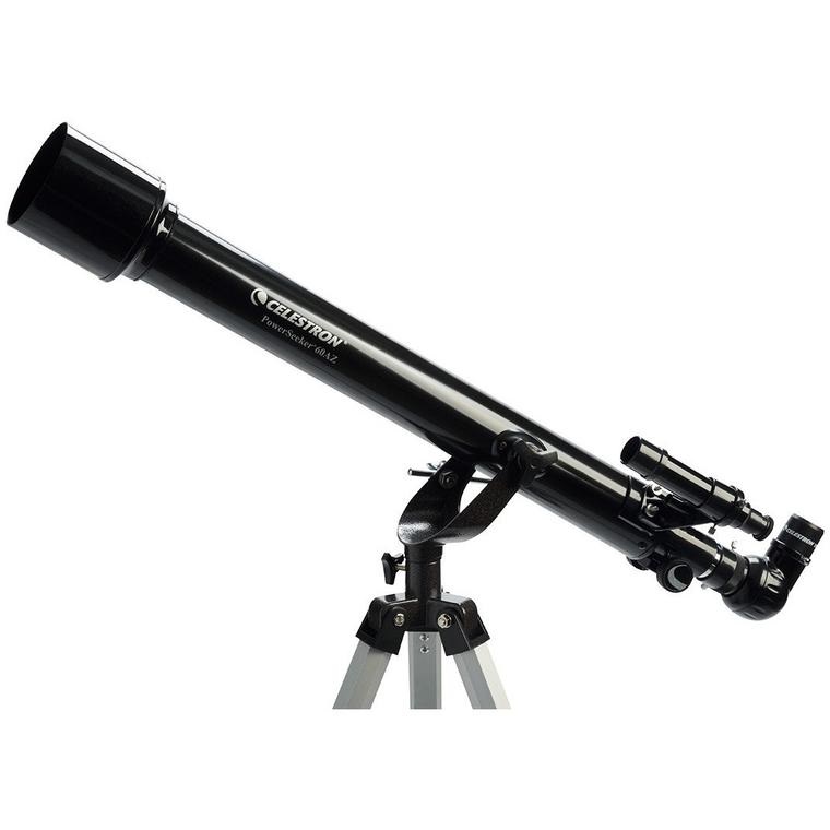 Celestron PowerSeeker 60AZ Telescopio Rifrattore 60 mm, Focale 700 mm, Montatura Altazimutale - Ideale per Principianti