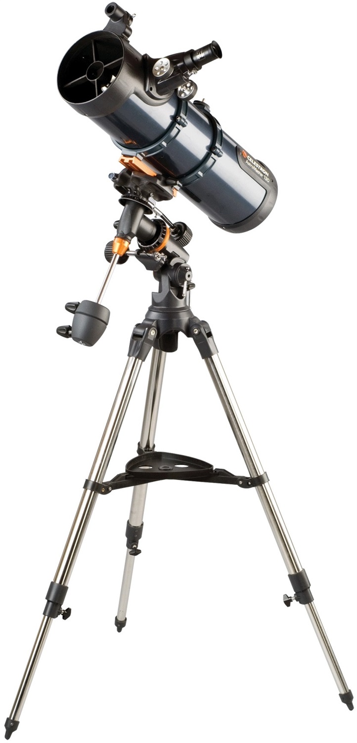 Celestron AstroMaster 130EQ-MD Telescopio Riflettore Newtoniano 130mm con Motore e Montatura Equatoriale