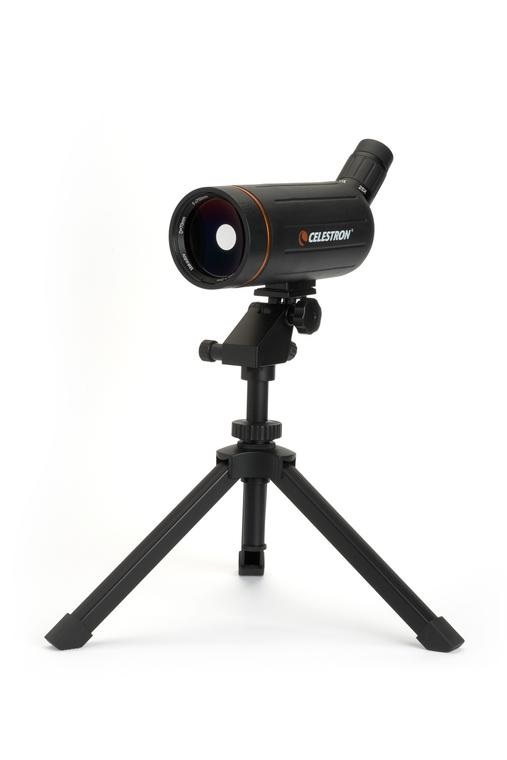 Celestron C70 Mini Mak Cannocchiale Angolato 70 mm - Ingrandimento 25-75x, Ottica Multistrato, Rivestimento in Gomma, Treppiede Incluso