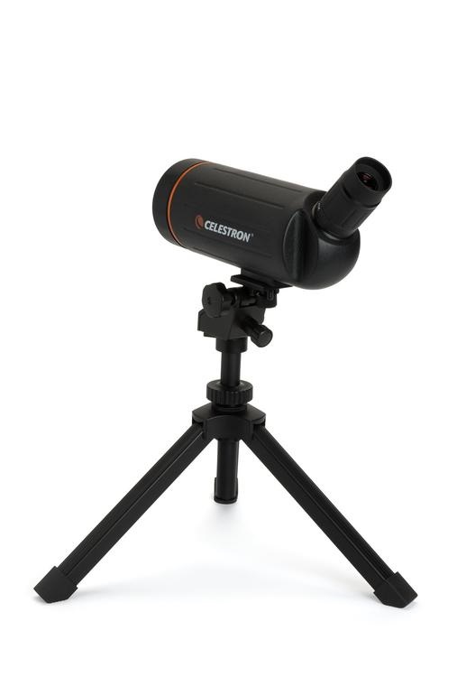 Celestron C70 Mini Mak Cannocchiale Angolato 70 mm - Ingrandimento 25-75x, Ottica Multistrato, Rivestimento in Gomma, Treppiede Incluso