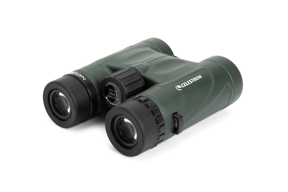 Celestron Nature DX 10x32 Binocolo BaK-4 Verde - Ingrandimento 10x, Diametro 32 mm