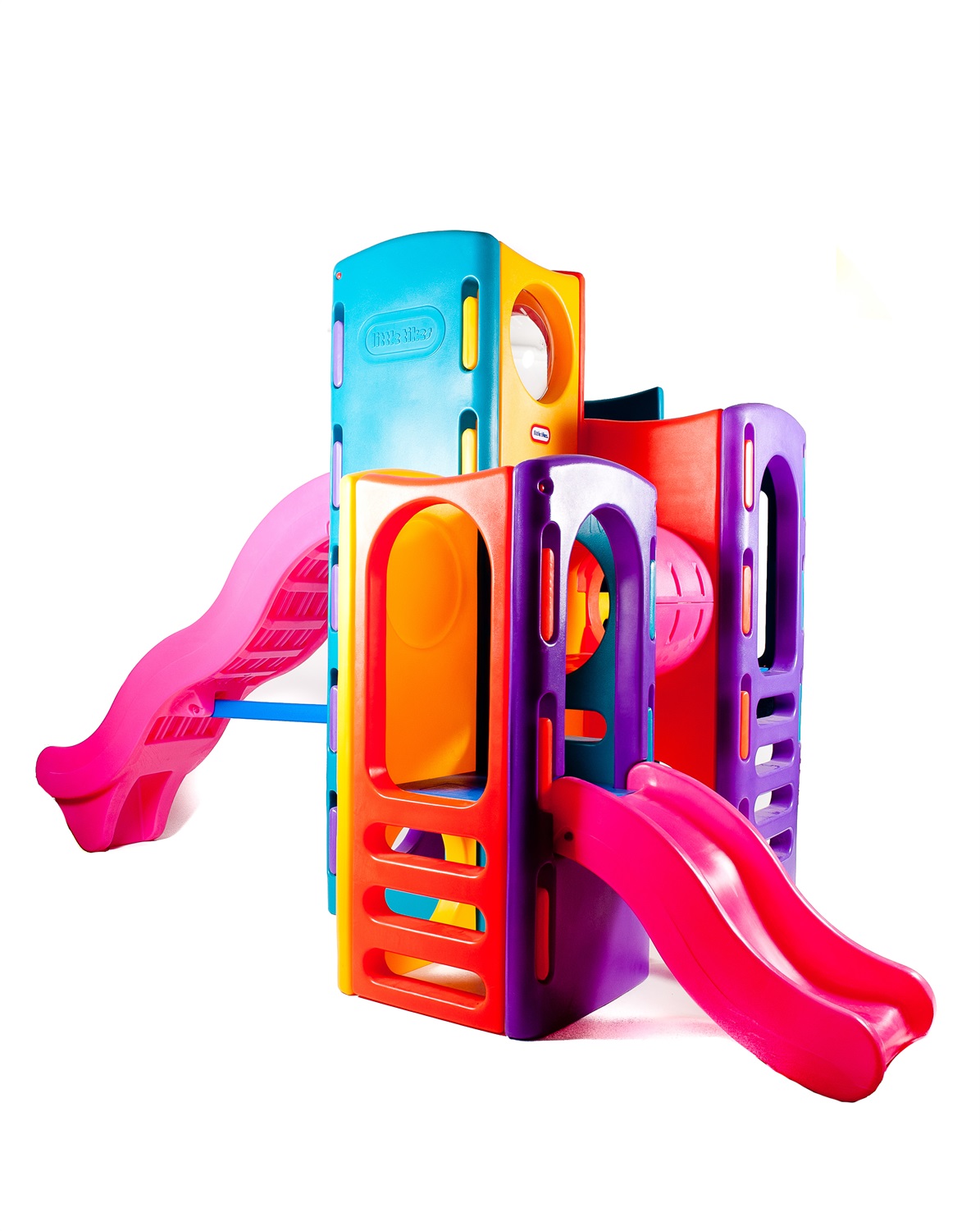 Little Tikes Parco Giochi Gigante - Palestra all'Aperto con 4 Livelli e Scivoli