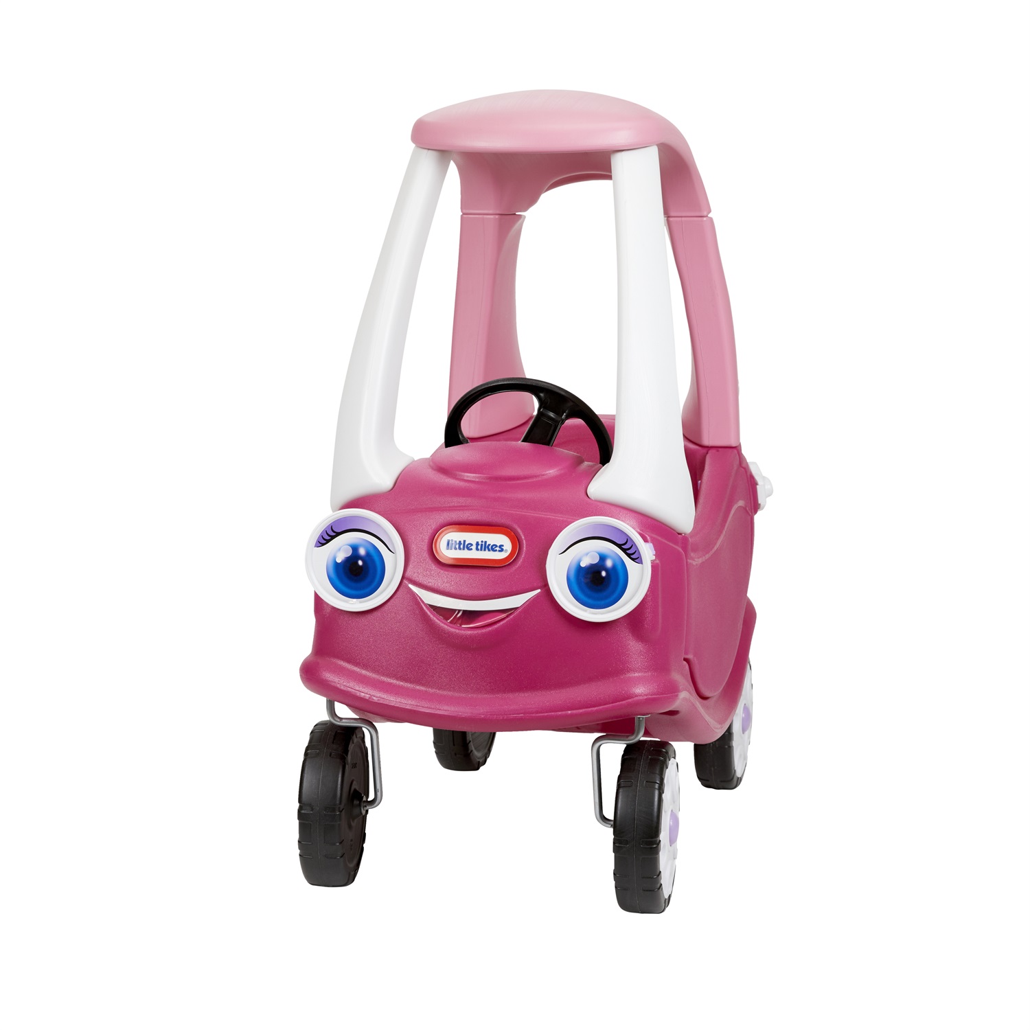 Little Tikes Cozy Coupe Principessa - Gioco Cavalcabile con Clacson, Interruttore di Accensione e Tappo del Serbatoio