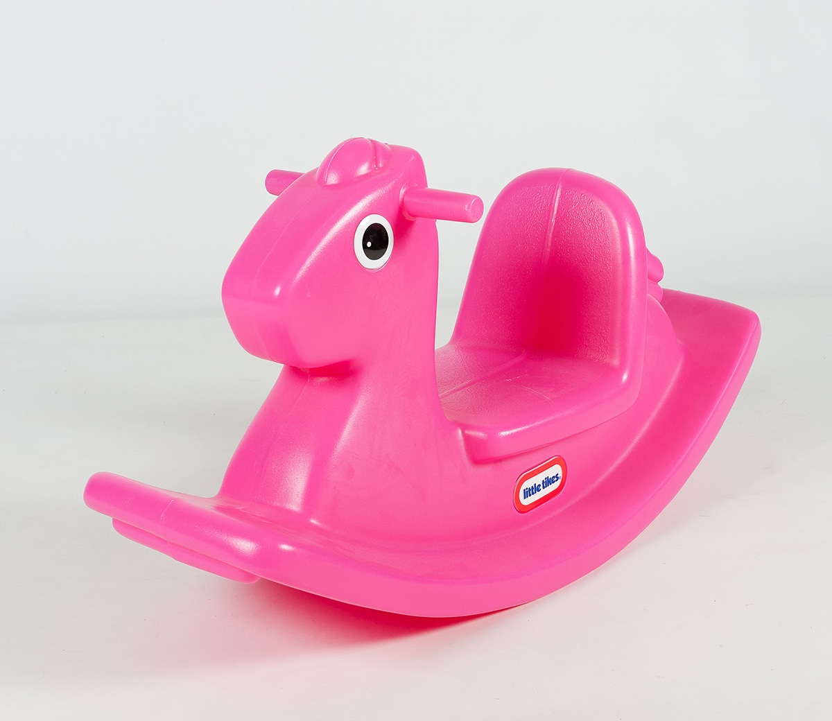 Little Tikes Cavallino a Dondolo Magenta - Giocattolo Cavalcabile in Plastica con Maniglie e Sedile Stabile per Bambini da 12 Mesi