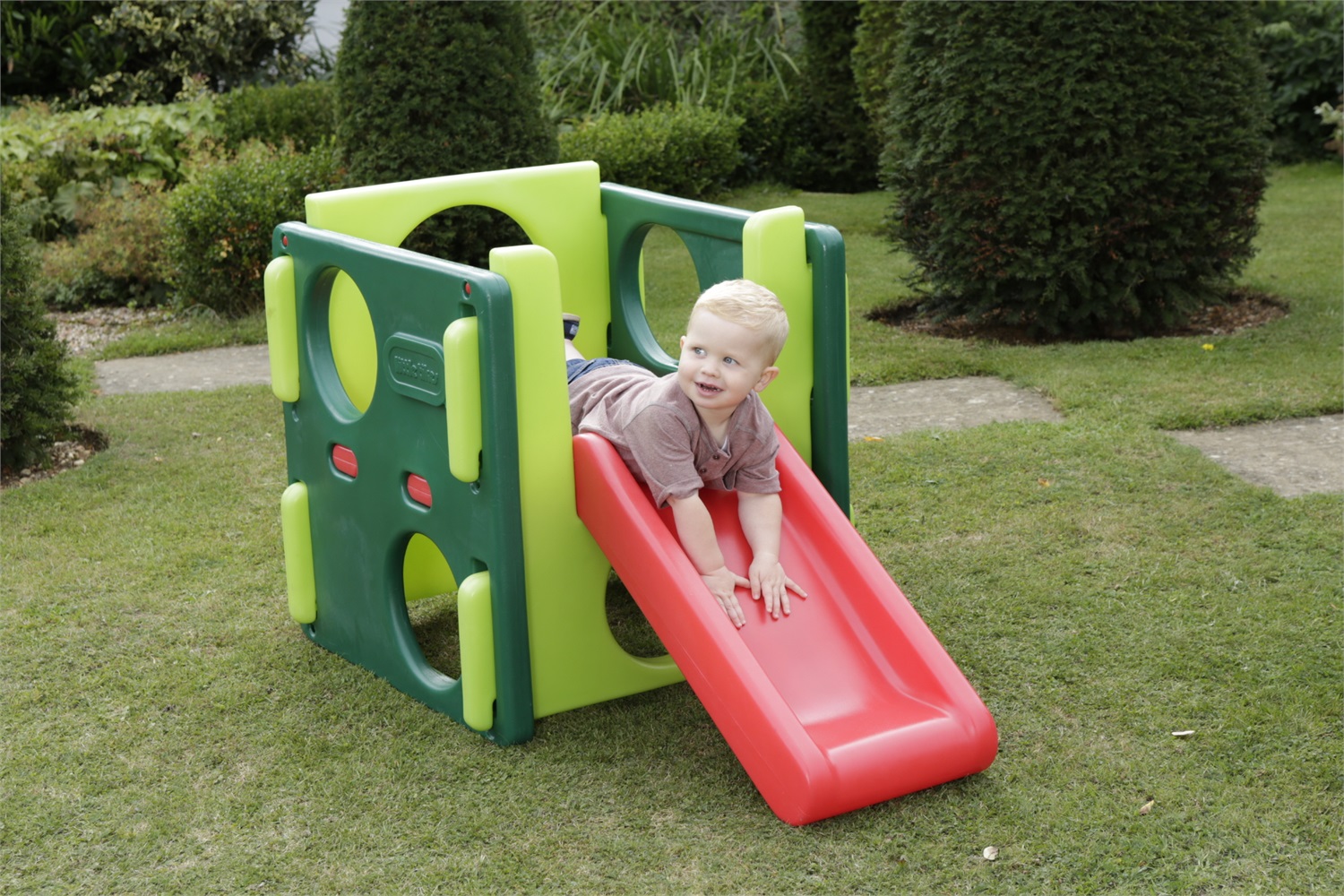 Little Tikes Palestra di Attività Junior - Arrampicati, Gattona e Scivola - Giocattolo Durevole per Uso Interno ed Esterno - Età: dai 18 Mesi in Su