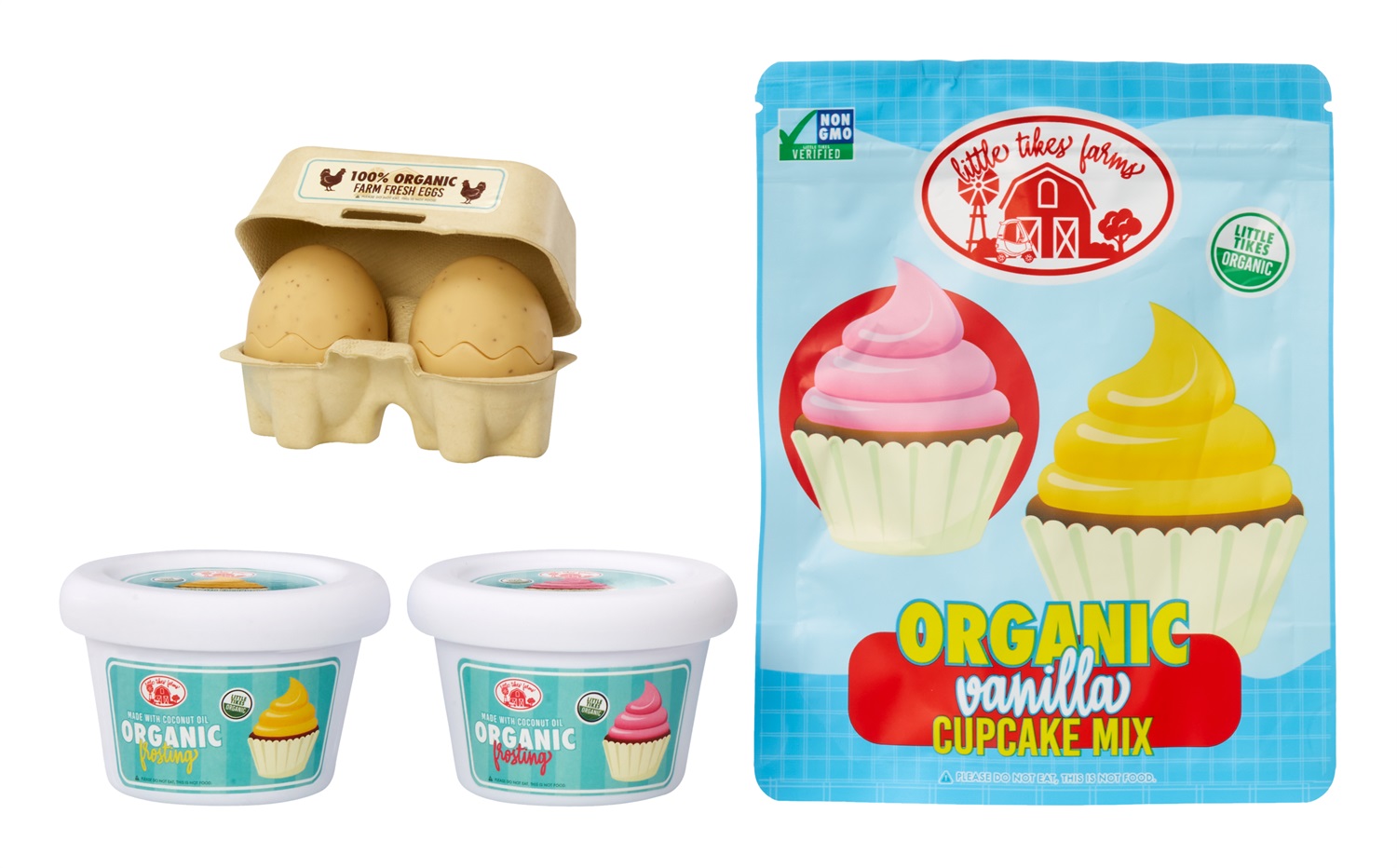 Little Tikes Creative Chefs Baker's Kit - Set da Panettiere Realistico con Mixer Funzionante e Sabbia Modellabile, 20 Accessori, Età 3 , Non Commestibile