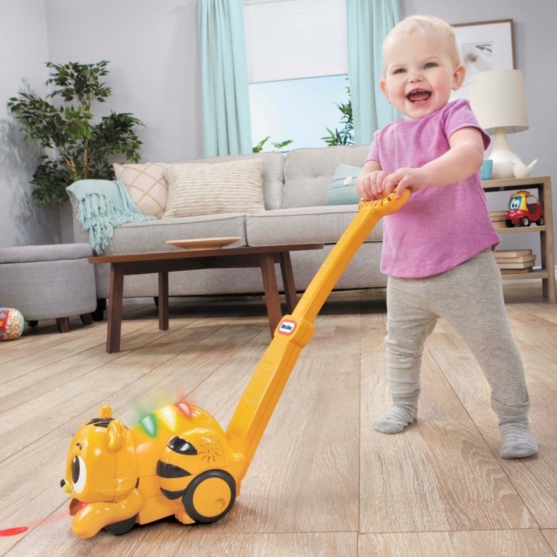 Little Tikes Tigre Acchiappa Luce - Gioco Interattivo con Luci e Suoni per Primi Passi
