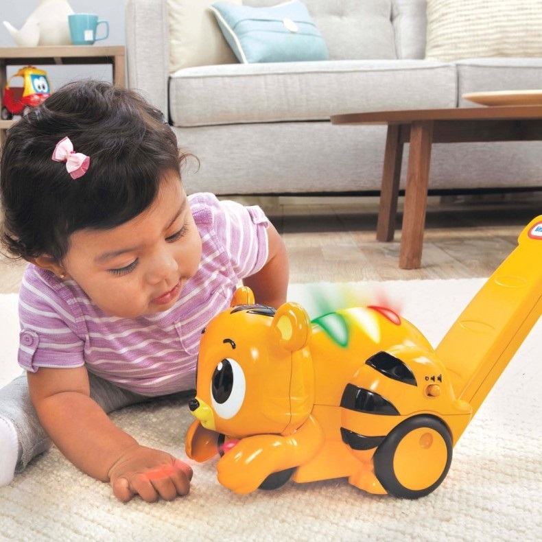 Little Tikes Tigre Acchiappa Luce - Gioco Interattivo con Luci e Suoni per Primi Passi