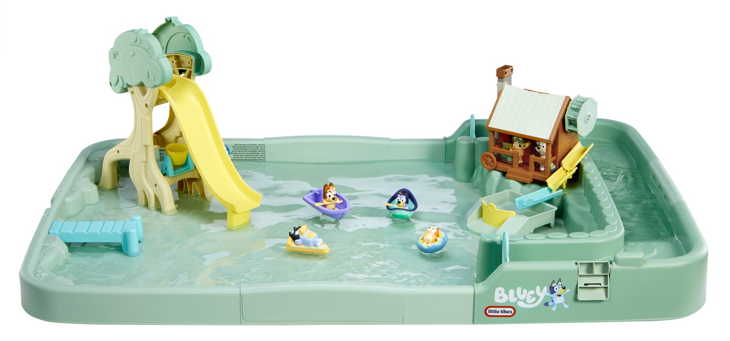 Little Tikes Bluey Bushland Adventure - Gioco attivo con 6 accessori per bambini di 2-4 anni