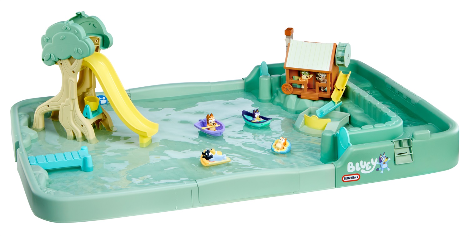 Little Tikes Bluey Bushland Adventure - Gioco attivo con 6 accessori per bambini di 2-4 anni