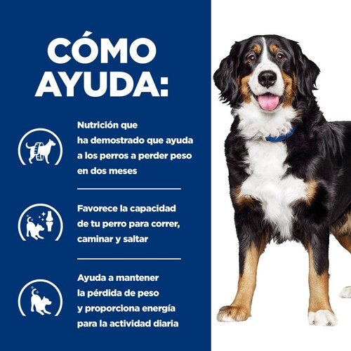 Hill's Prescription Diet Canine Metabolic Mobility Cibo Secco per Cani Adulti 4 kg - Aiuta a Ridurre il Sovrappeso e Migliora la Mobilità