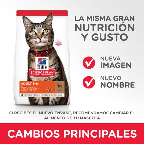 Hill's Science Plan Adult Cibo Secco per Gatti con Agnello e Riso - 1,5 kg - Per Gatti da 1 a 6 Anni