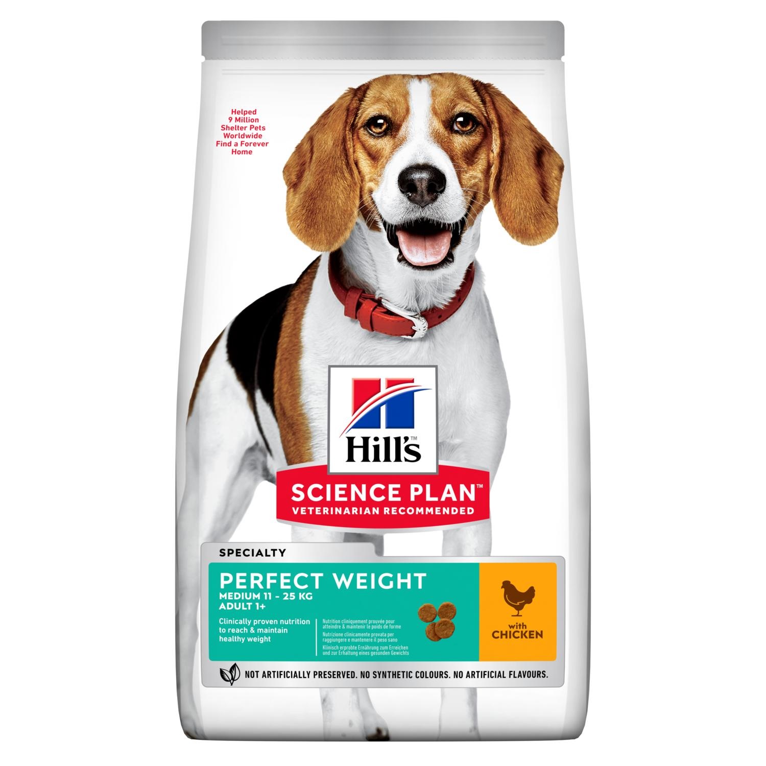 Hills 604297 cibo secco per cani 12 kg Pollo, Manzo