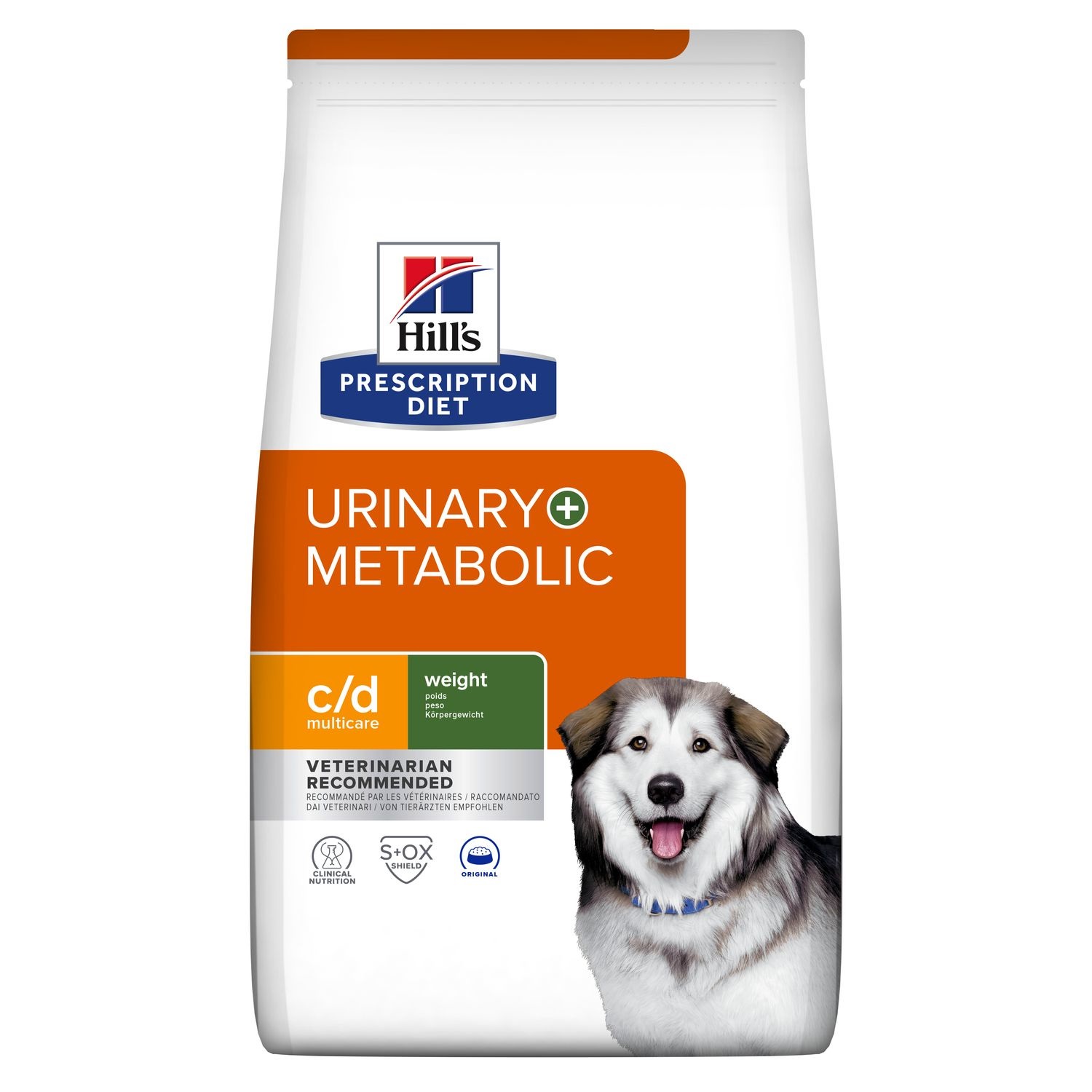 Hill's Prescription Diet c/d Multicare Metabolic Alimento Secco per Cani 12 kg - Supporta Salute Urinaria e Gestione del Peso